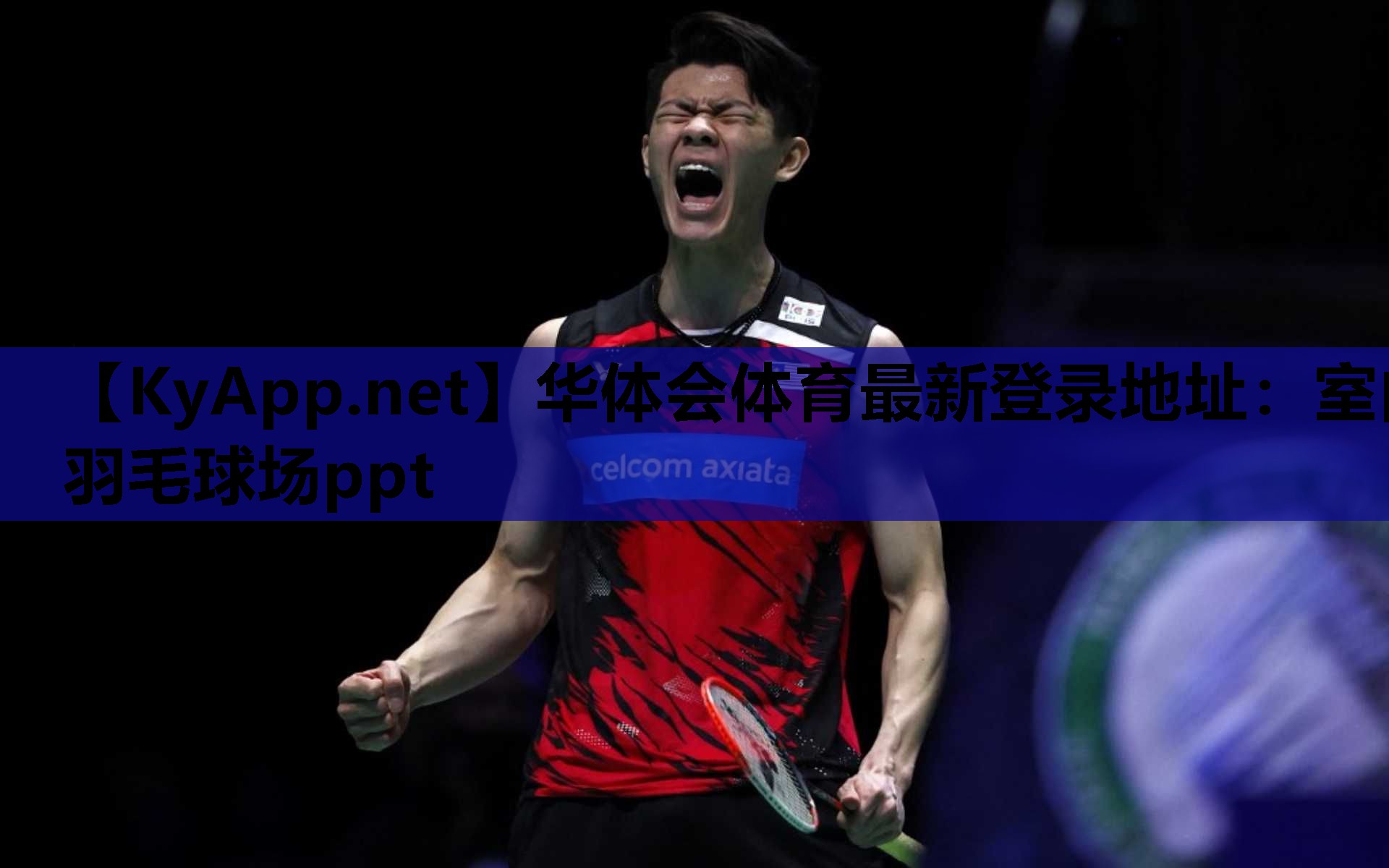 华体会体育最新登录地址：室内羽毛球场ppt
